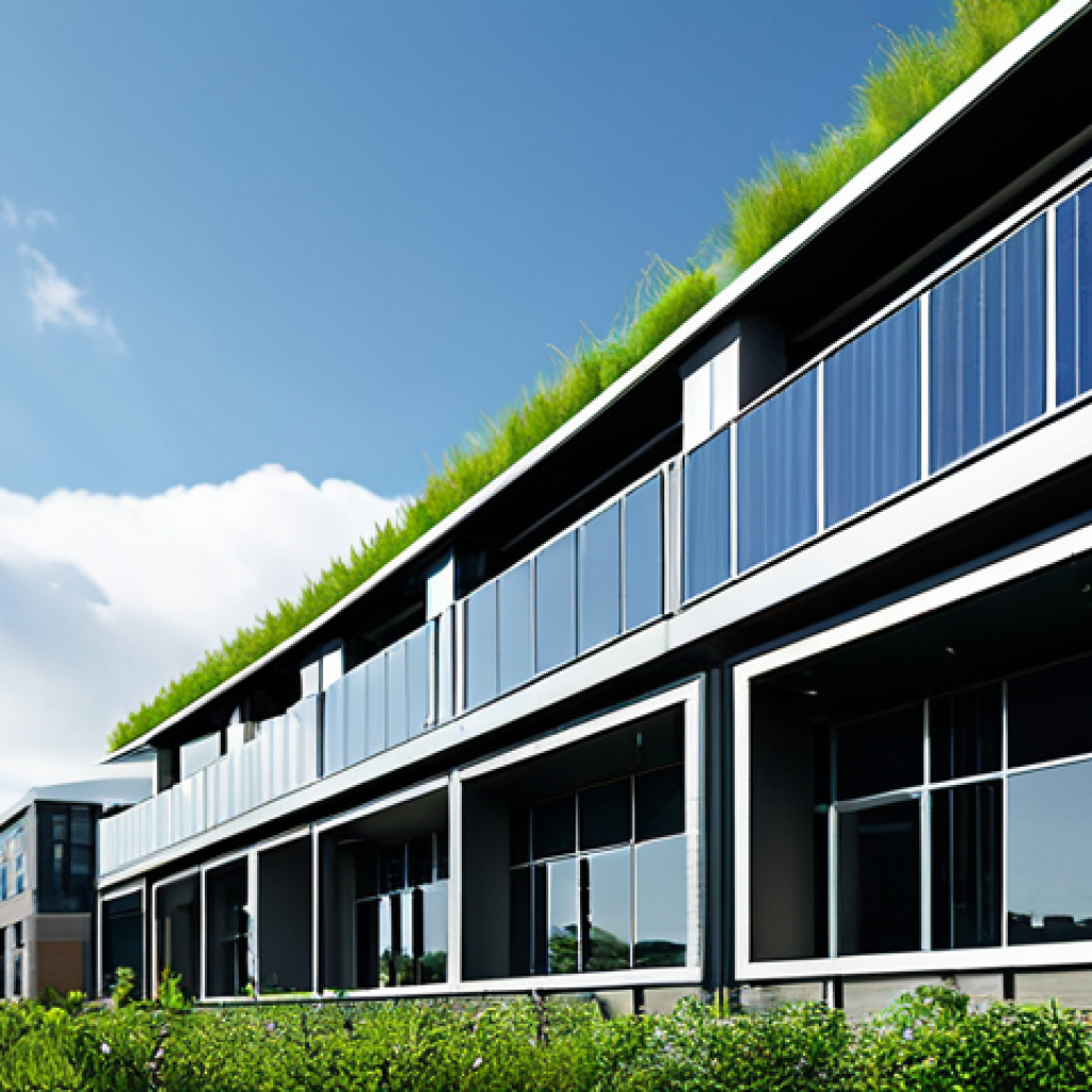 건축 실무에서의 자기 계발 사례 분석 - **Image Prompt 1: "A striking, modern architectural render of a multi-story commercial building, sho...