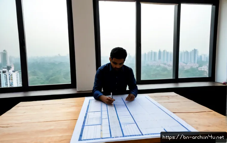 건축 프로젝트 사례로 배우는 실무 - Photorealistic architectural project review in a modern Bangladesh design studio, South Asian archit...