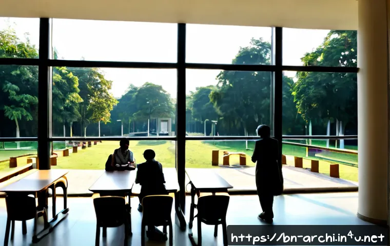 건축 설계와 인간 행동 연구의 연계성 - Photorealistic architectural behavior research scene in a modern community library, diverse Bengali ...